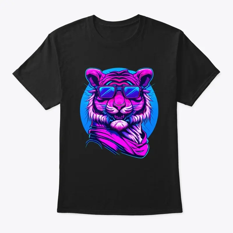 Retrowave Tiger