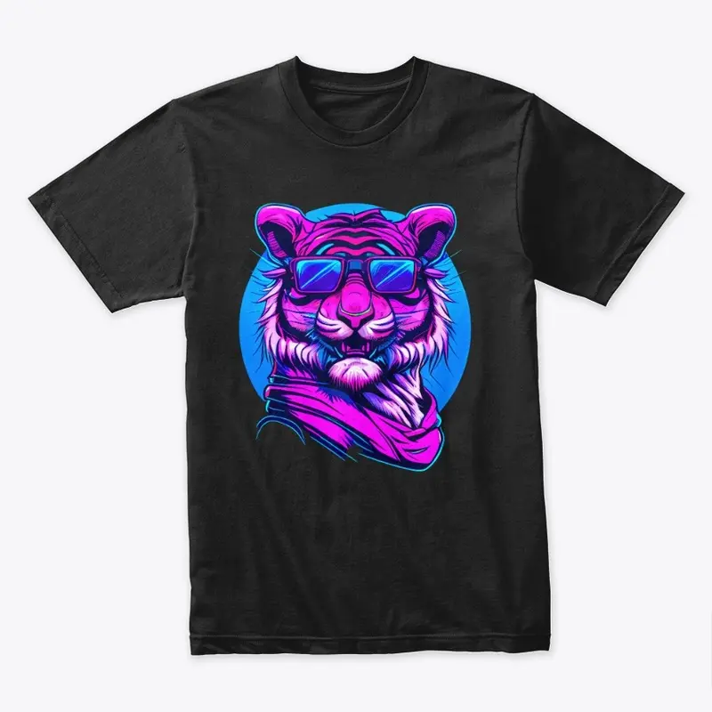 Retrowave Tiger