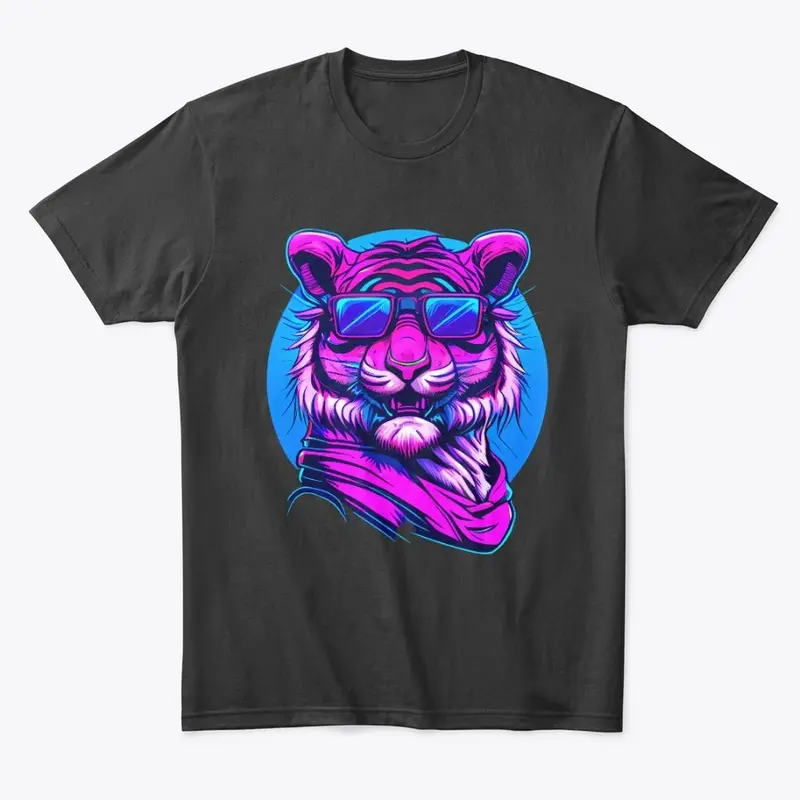 Retrowave Tiger